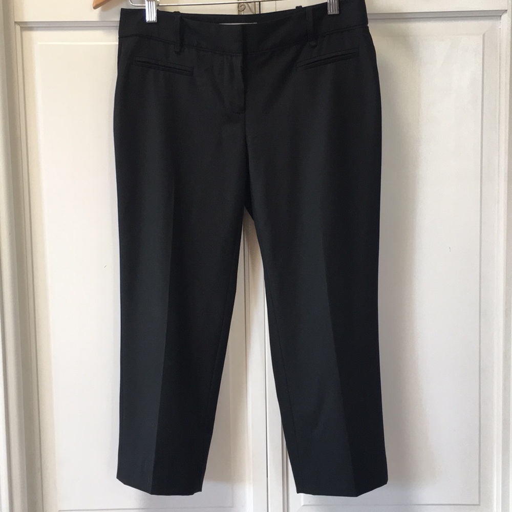 LOFT Black Capris Pants size 2